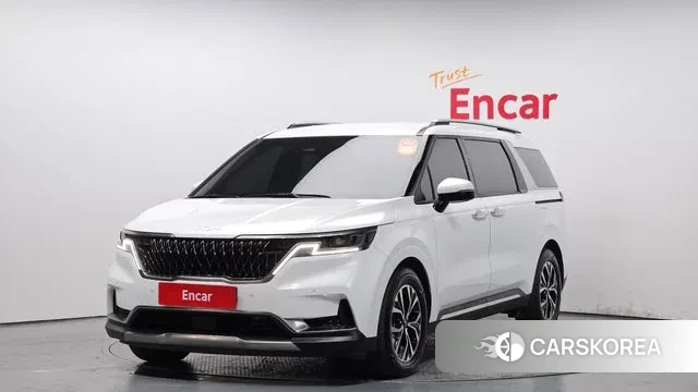 Kia Carnival 4th generation 2023 Белый из Кореи
