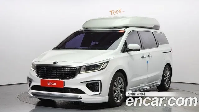 Kia The New Carnival 2018 Белый из Кореи