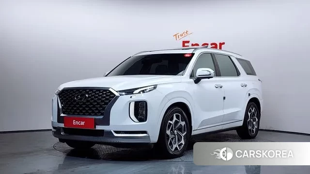 Hyundai Palisade 2021 Белый из Кореи
