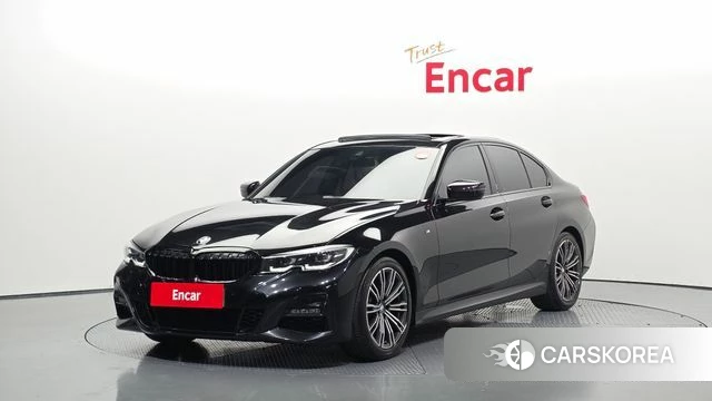 BMW 3 Series (G20) 2022 Черный из Кореи