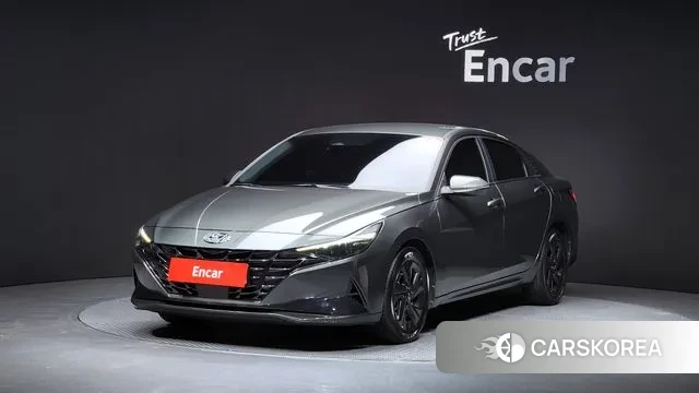 Hyundai Avante (CN7) 2020 Серый из Кореи