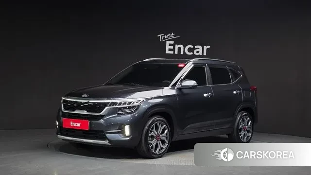 Kia Seltos 2021 Серый из Кореи