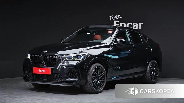 BMW X6M (G06) 2023 Черный из Кореи