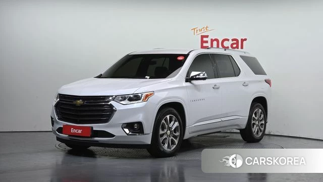 Chevrolet (GM Daewoo) Traverse 2019 Белый из Кореи