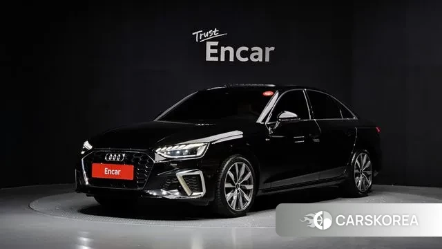 Audi A4 (B9) 2023 Черный из Кореи