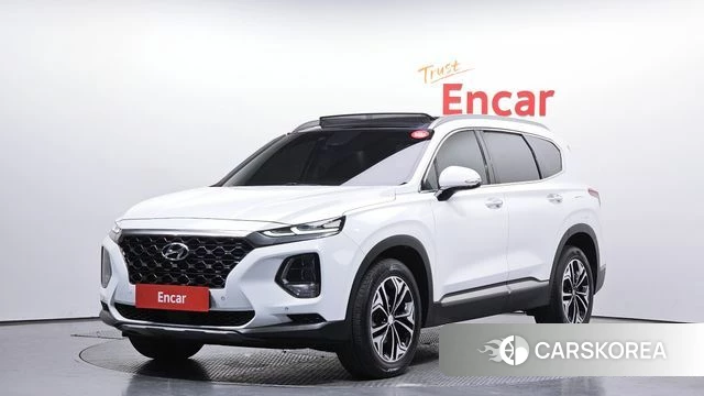 Hyundai Santa Fe TM 2018 Белый из Кореи