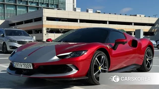 Ferrari 296 GTS 2023 Красный из Кореи