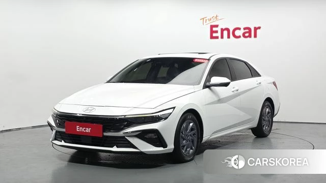 Hyundai The New Avante (CN7) 2024 Белый из Кореи