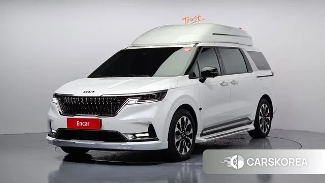 Kia Carnival 4th generation 2023 Белый из Кореи