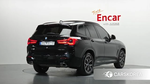 BMW X3 (G01) 2023 Черный из Кореи