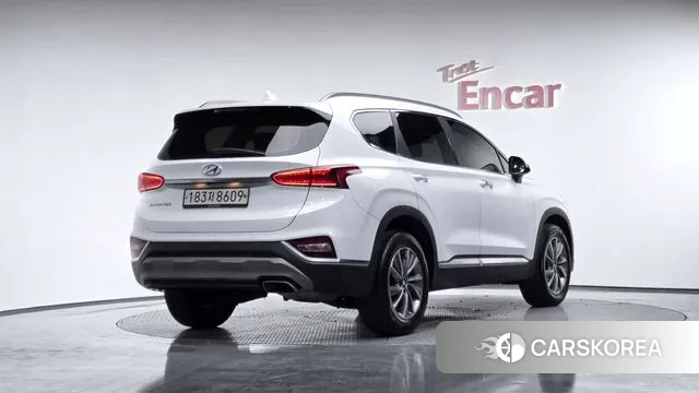 Hyundai Santa Fe TM 2020 Белый из Кореи