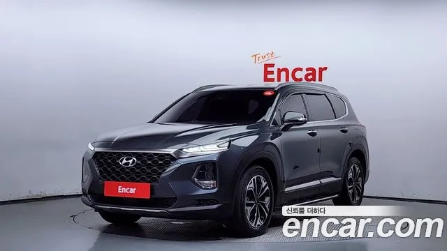 Hyundai Santa Fe TM 2018 Серый из Кореи