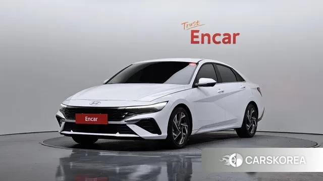 Hyundai The New Avante (CN7) 2024 Белый из Кореи