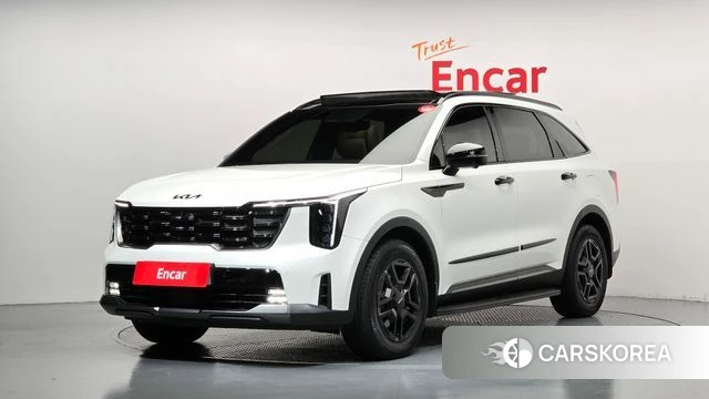 Kia The New Sorento 4th Generation 2025 Белый из Кореи