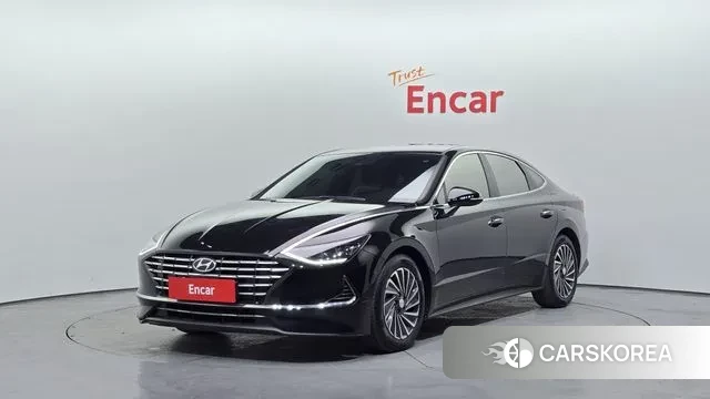 Hyundai Sonata Hybrid (DN8) 2022 Черный из Кореи