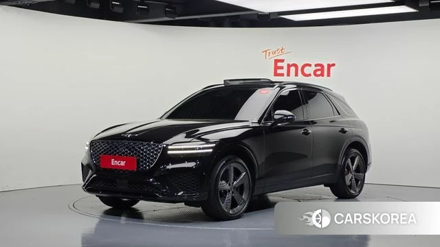Genesis GV70 2021 Черный из Кореи