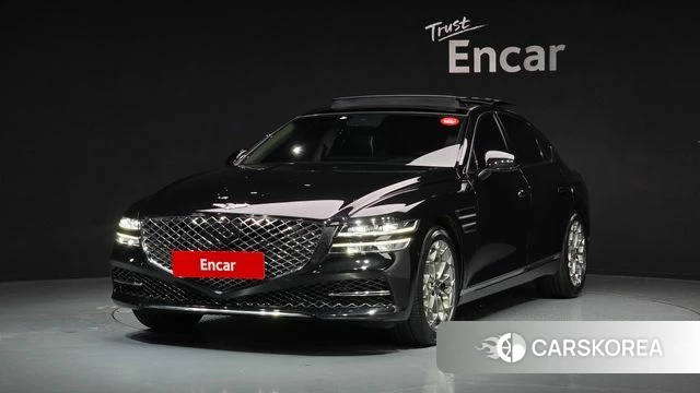 Genesis G80 (RG3) 2020 Черный из Кореи