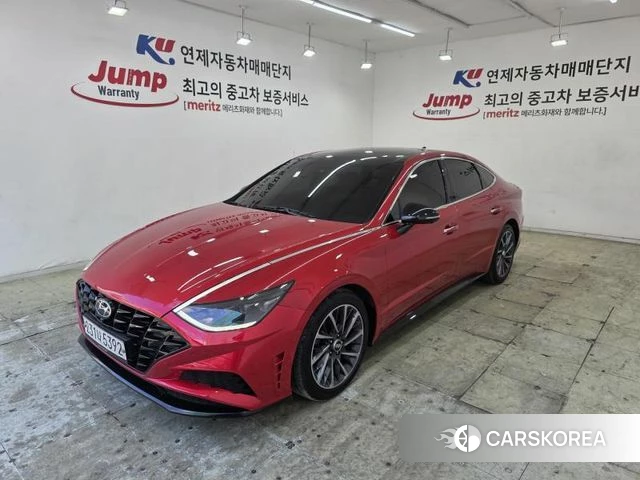 Hyundai Sonata (DN8) 2019 Красный из Кореи