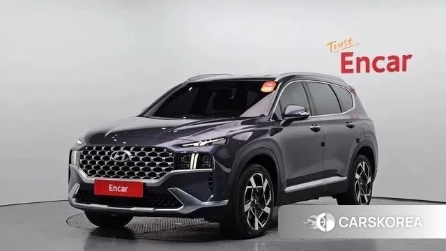 Hyundai The New Santa Fe 2020 Серый из Кореи