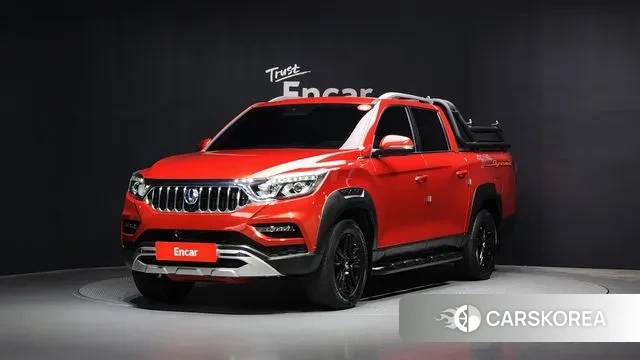 Ssangyong Rexton Sports Cannes 2020 Красный из Кореи