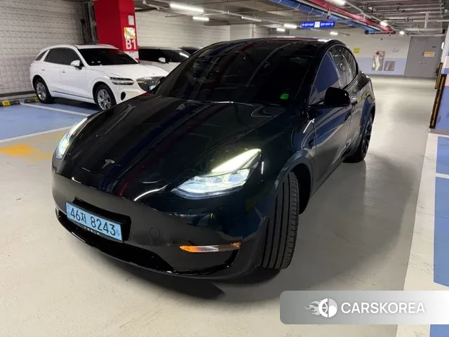 Tesla Model Y 2022 Черный из Кореи
