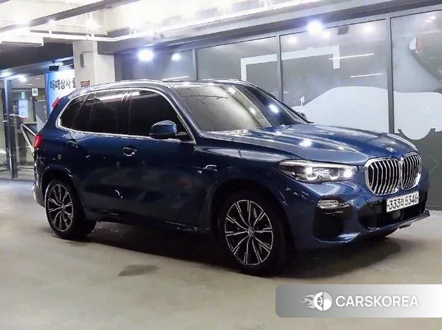 BMW X5 (G05) 2020 Синий из Кореи