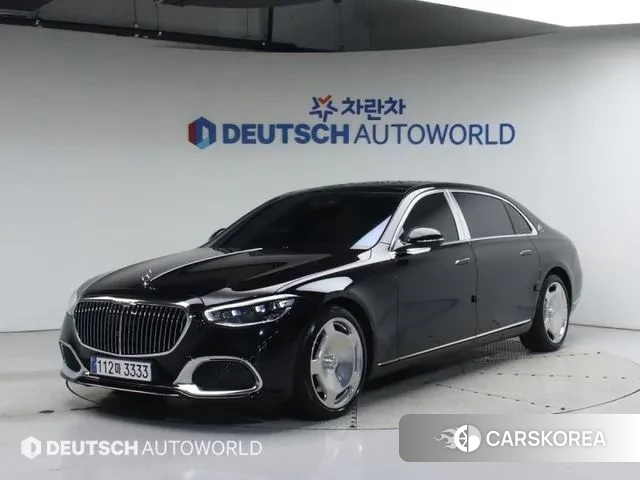 Mercedes-Benz S-Class W223 2023 Черный из Кореи