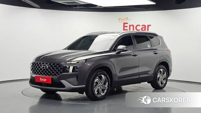 Hyundai The New Santa Fe 2022 Серый из Кореи