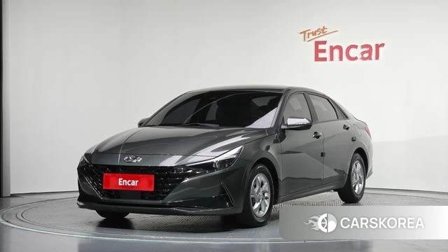 Hyundai Avante (CN7) 2021 Серый из Кореи