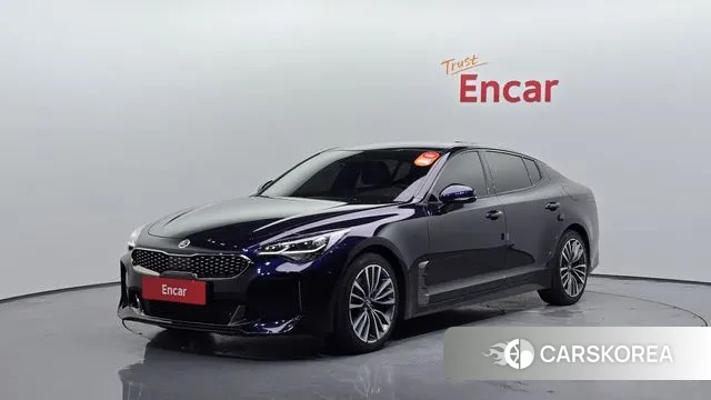 Kia Stinger 2018 Синий из Кореи