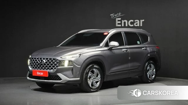 Hyundai The New Santa Fe 2021 Серый из Кореи