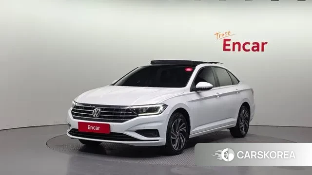 Volkswagen 7th Generation of Jetta 2021 Белый из Кореи