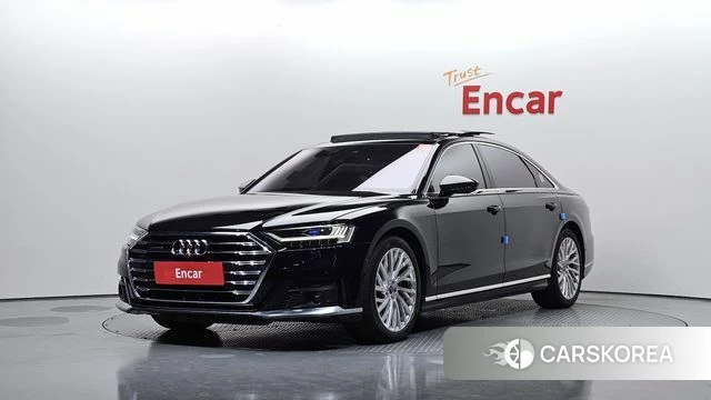 Audi A8 (D5) 2021 Черный из Кореи