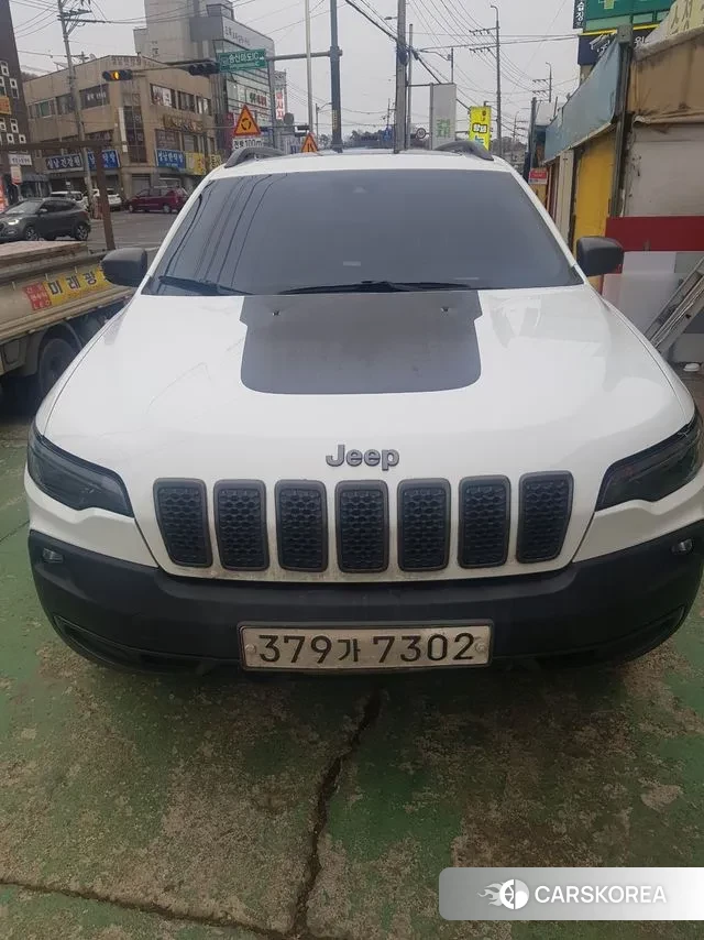 Jeep Cherokee (KL) 2020 Белый из Кореи