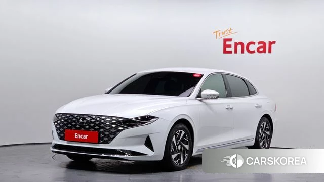 Hyundai The New Grandeur IG Hybrid 2020 Белый из Кореи