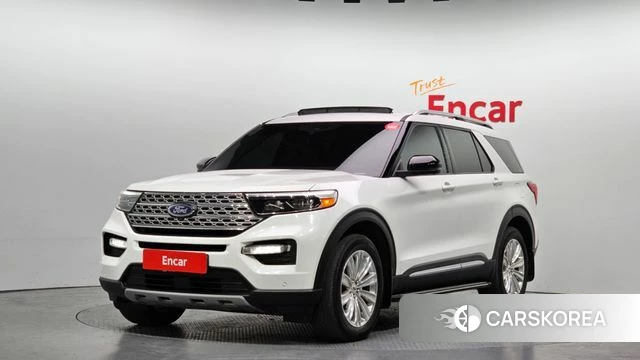 Ford Explorer 6th Generation 2022 Белый из Кореи