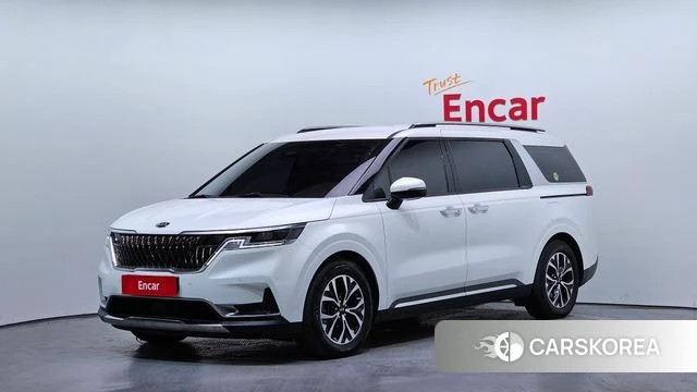 Kia Carnival 4th generation 2020 Белый из Кореи