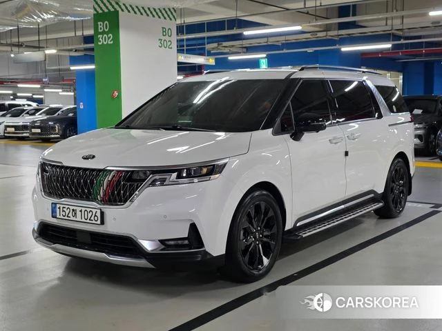 Kia Carnival 4th generation 2021 Белый из Кореи