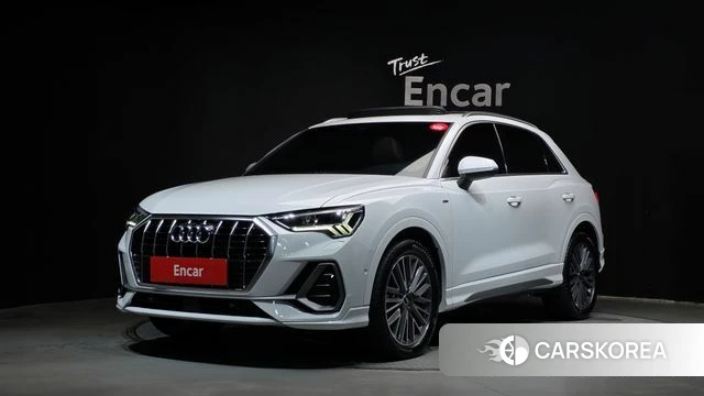 Audi Q3 (F3) 2022 Белый из Кореи