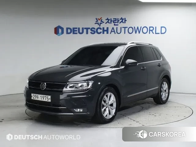 Volkswagen Tiguan second Generation 2018 Серый из Кореи