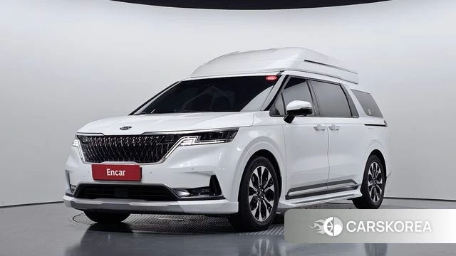Kia Carnival 4th generation 2021 Белый из Кореи