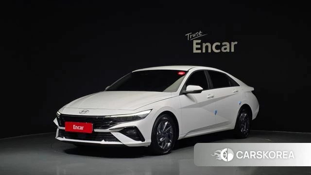 Hyundai The New Avante (CN7) 2024 Белый из Кореи