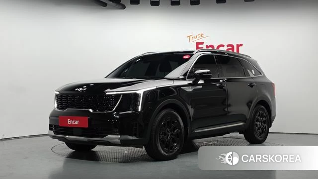 Kia The New Sorento 4th Generation 2024 Черный из Кореи