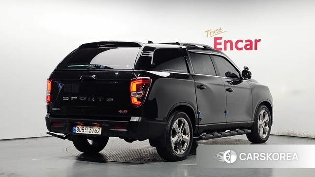 Ssangyong The New Rexton Sport 2022 Черный из Кореи