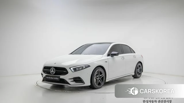 Mercedes-Benz A-Class W177 2022 Белый из Кореи
