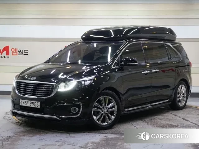 Kia All New Carnival 2018 Черный из Кореи