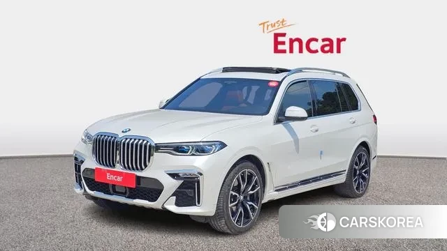 BMW X7 (G07) 2022 Белый из Кореи