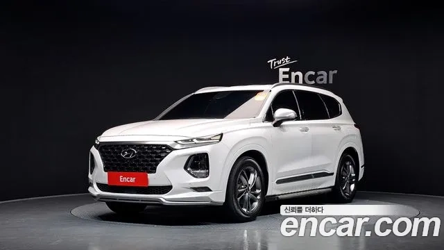 Hyundai Santa Fe TM 2018 Белый из Кореи