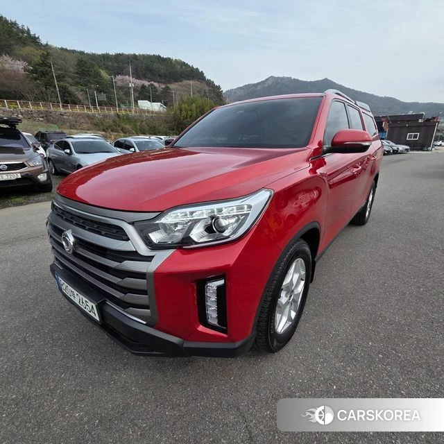 Ssangyong The New Rexton Sport 2022 Красный из Кореи