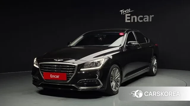 Genesis G80 2018 Черный из Кореи